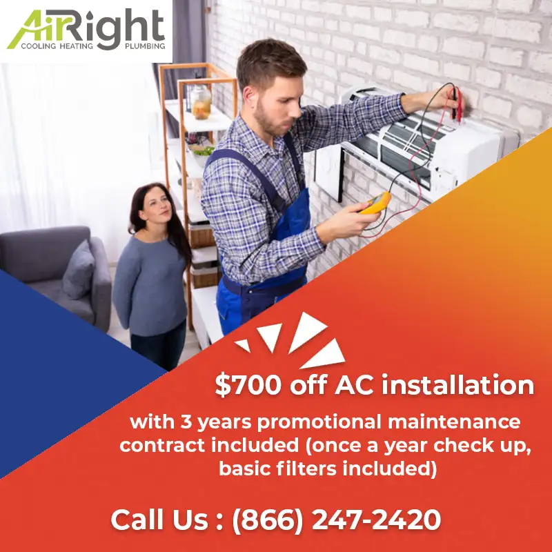 $700 off AC installation